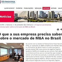 O que a sua empresa precisa saber sobre o mercado de M&A no Brasil